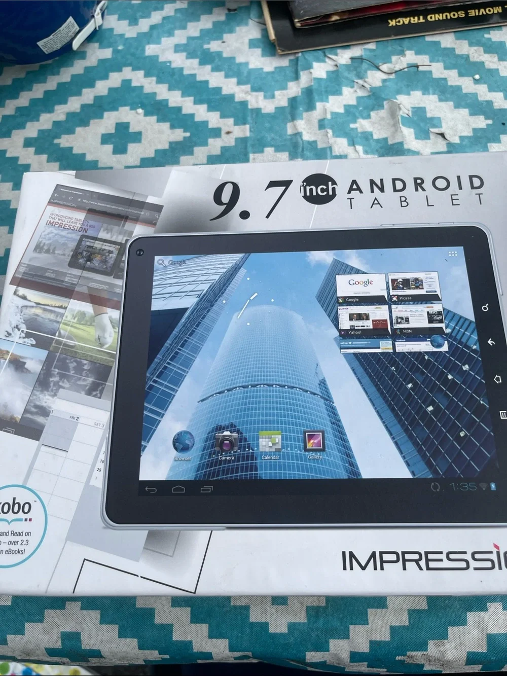Impression 9.7” Android Tablet | Original Box | WiFi Touchscreen Tablet